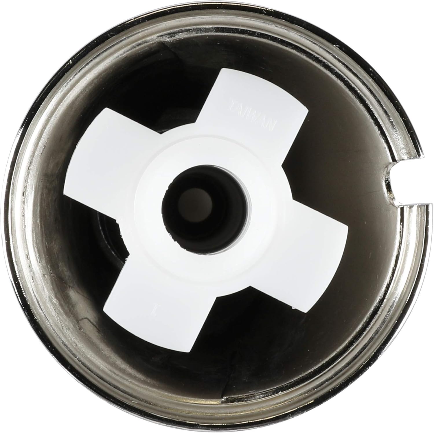 DANCO Decorative Bathtub Faucet Spout with Pull Up Diverter | 6 Inch Length | Brushed Nickel Finish (10316)